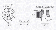 Генератор MAGNETI MARELLI 063377491010