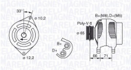 Генератор MAGNETI MARELLI 063321391010