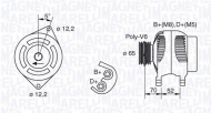 Генератор MAGNETI MARELLI 063321402010
