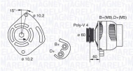 Генератор MAGNETI MARELLI 063321605010