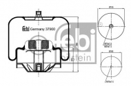 Баллон пневматической рессоры FEBI BILSTEIN 37900