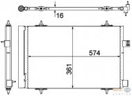 Конденсатор BEHR HELLA SERVICE 8FC 351 319-451