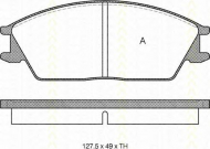 Комплект тормозных колодок TRISCAN 8110 40852