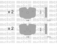 Комплект тормозных колодок METELLI 22-0921-0