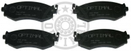 Комплект тормозных колодок OPTIMAL 9705