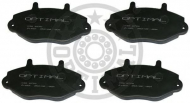Комплект тормозных колодок OPTIMAL 9770