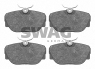 Комплект тормозных колодок SWAG 20 91 6197