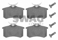 Комплект тормозных колодок SWAG 30 91 6344