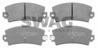 Комплект тормозных колодок SWAG 60 91 6407