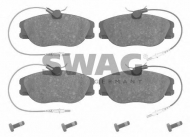 Комплект тормозных колодок SWAG 62 91 6224