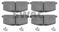 Комплект тормозных колодок SWAG 81 91 6581