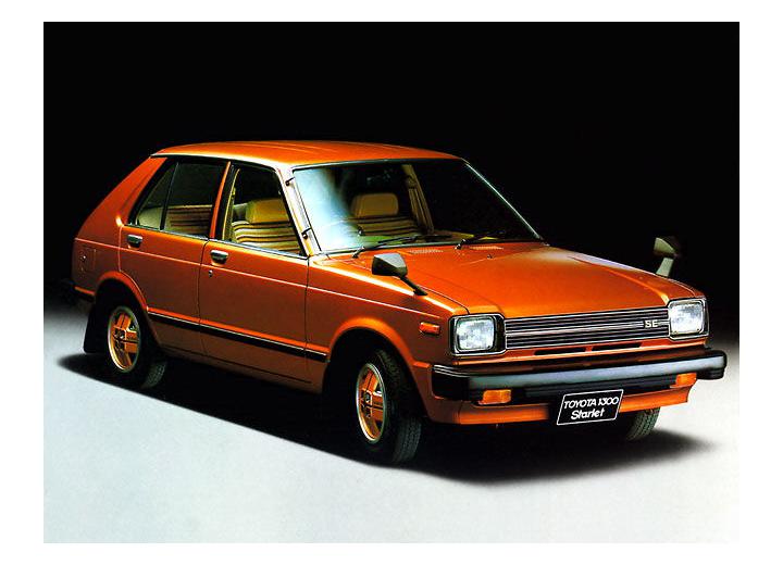 TOYOTA STARLET универсал (KP6_)