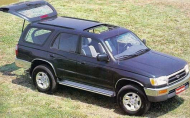 TOYOTA HILUX вездеход закрытый (RZN1_, LN1_)