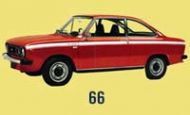 DAF 66 купе