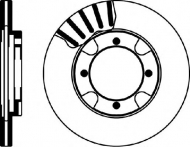 Тормозной диск HELLA PAGID 8DD 355 105-341