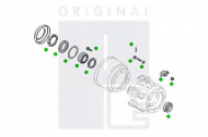 Ступица колеса PE Automotive 2313-01497-0259-01