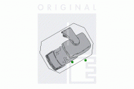 Зеркало рампы PE Automotive 2141-01497-0453-01
