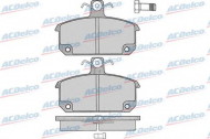 Комплект тормозных колодок ACDelco AC058196D