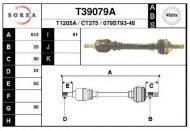 Вал EAI T39079A