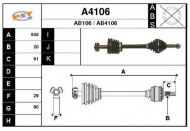 Вал SNRA A4106