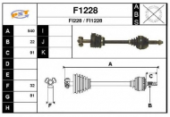 Вал SNRA F1228