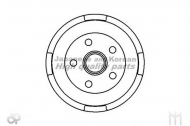 Тормозный барабан ASHUKI 1020-8003