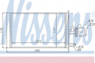 Теплообменник NISSENS 73988