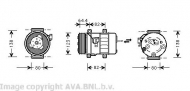 Компрессор AVA QUALITY COOLING VOK113