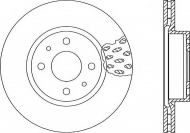 Тормозной диск OPEN PARTS BDR1147.20
