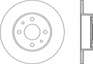 Тормозной диск OPEN PARTS BDR1229.10