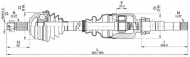 Вал OPEN PARTS DRS6311.00