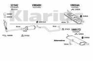 Глушитель KLARIUS 931131U
