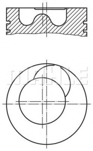 Поршень PERFECT CIRCLE 59 69268 0