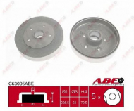 Тормозный барабан ABE C63005ABE