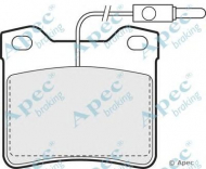 Комплект тормозных колодок APEC braking PAD678