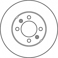 Тормозной диск BENDIX 562157B