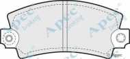 Комплект тормозных колодок APEC braking PAD135