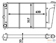 Теплообменник HELLA 8MK 376 715-151