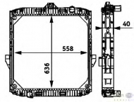 Теплообменник BEHR HELLA SERVICE 8MK 376 709-531