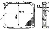 Теплообменник BEHR HELLA SERVICE 8MK 376 709-741