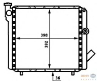 Теплообменник BEHR HELLA SERVICE 8MK 376 715-491