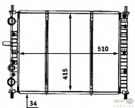 Теплообменник BEHR HELLA SERVICE 8MK 376 718-221