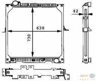 Теплообменник BEHR HELLA SERVICE 8MK 376 721-321