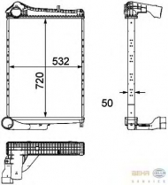 Теплообменник BEHR HELLA SERVICE 8ML 376 746-381