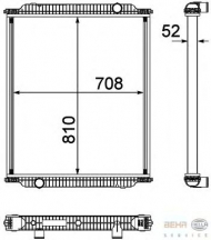 Теплообменник BEHR HELLA SERVICE 8MK 376 755-441