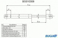 Газовая пружина BUGIAD BGS10306