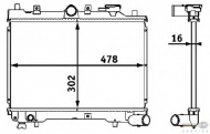 Теплообменник BEHR HELLA SERVICE 8MK 376 708-191