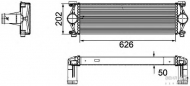 Теплообменник BEHR HELLA SERVICE 8ML 376 756-121