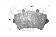 Комплект тормозных колодок KAISHIN D10089