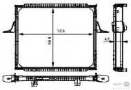 Теплообменник BEHR HELLA SERVICE 8MK 376 721-671